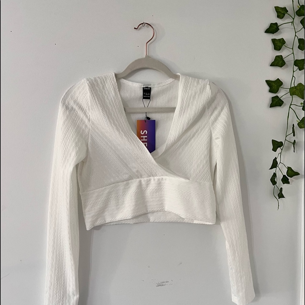 Brand New White Long Sleeve